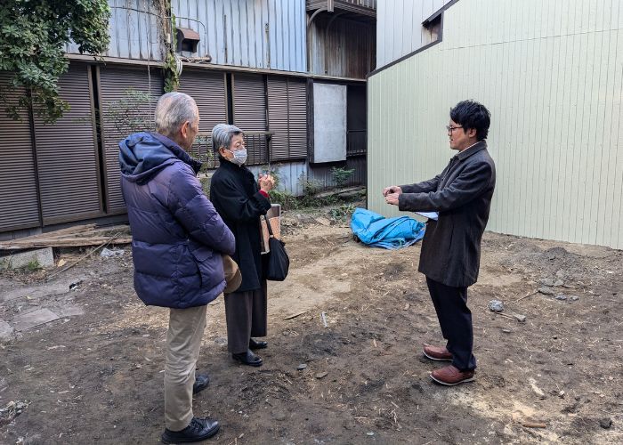 更地の様子